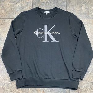 Men’s Calvin Klein Jeans Pullover Crewneck Sweatshirt Size Large